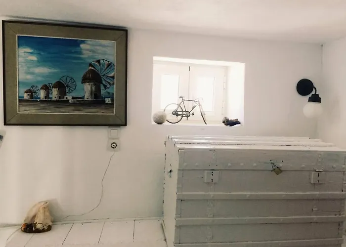 Dom wakacyjny The Oceanographer's Home, A Chora Hideaway Serifos Town